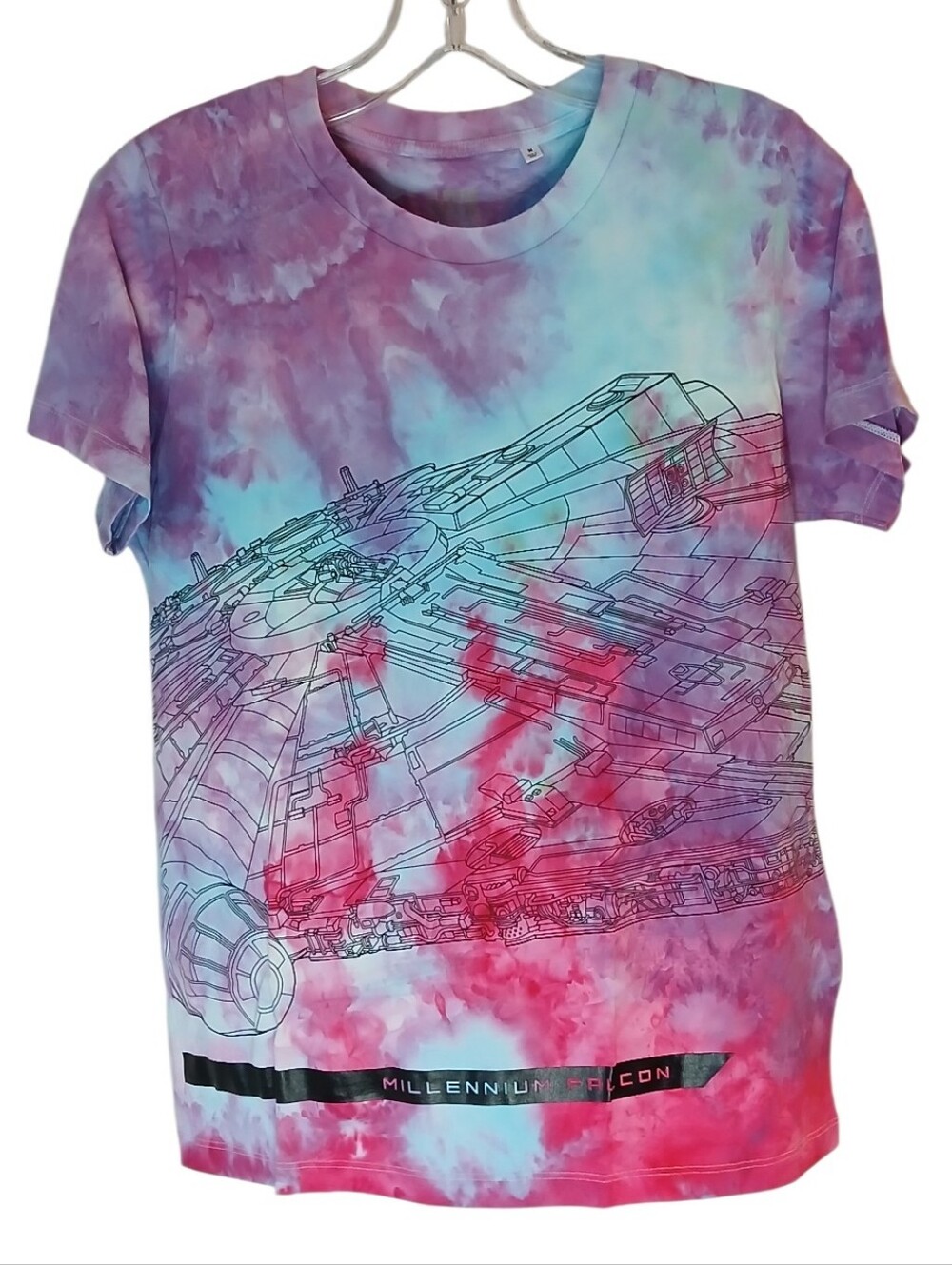 Disney Parks Star Wars Millennium Falcon The Last Jedi Tie-Dye Tee Size Medium